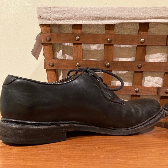 FREE SHIPPING Frye Black Leather Oxford Dress Shoes - Picture 8 of 9